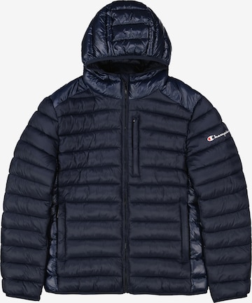 Champion Authentic Athletic Apparel Jacke in Blau: Vorderseite