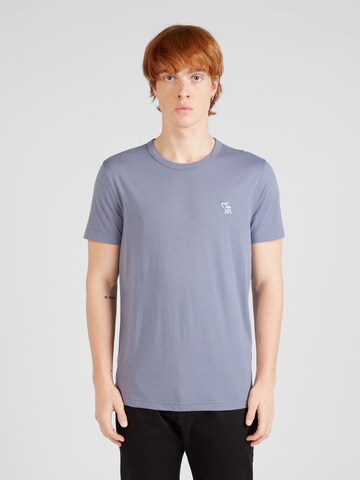 Abercrombie & Fitch Shirt in Blauw: voorkant