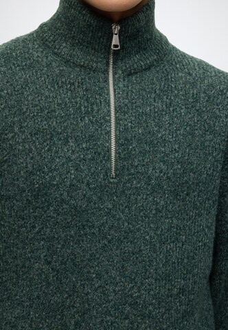 JACK & JONES Sweter 'JORFREDERIKSBERG OLLIE' w kolorze zielony