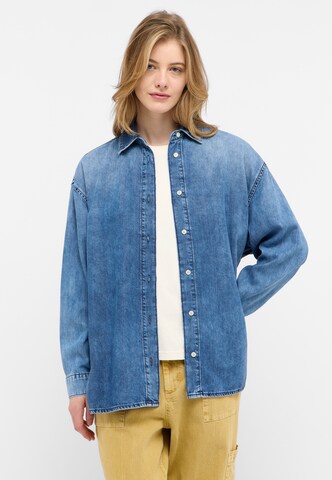 MUSTANG Bluse 'Style Adona' in Blau