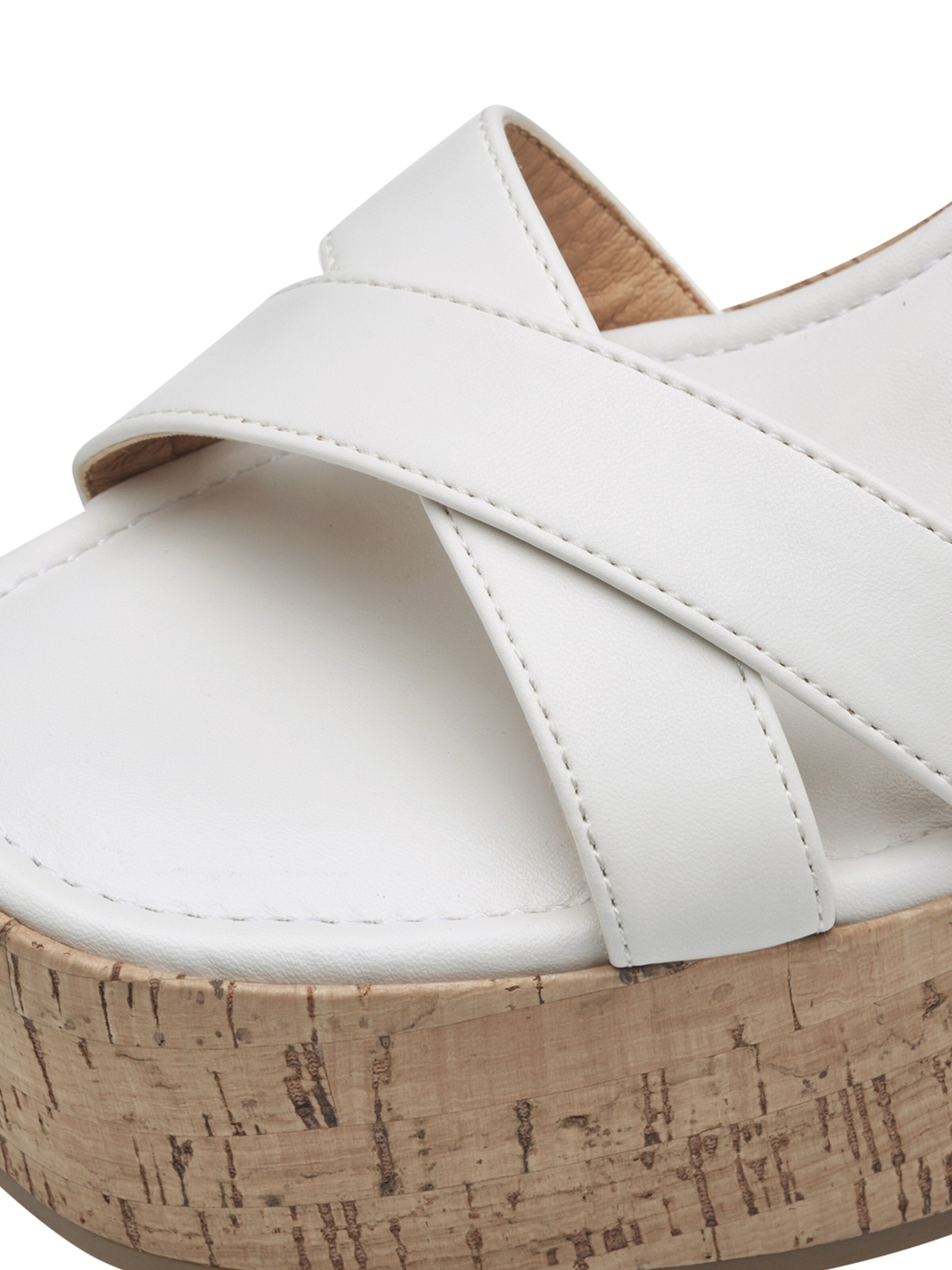 Tamaris Strap Sandals in White