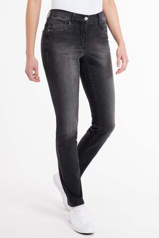 Recover Pants Slimfit Jeans 'Adrian' in Zwart: voorkant