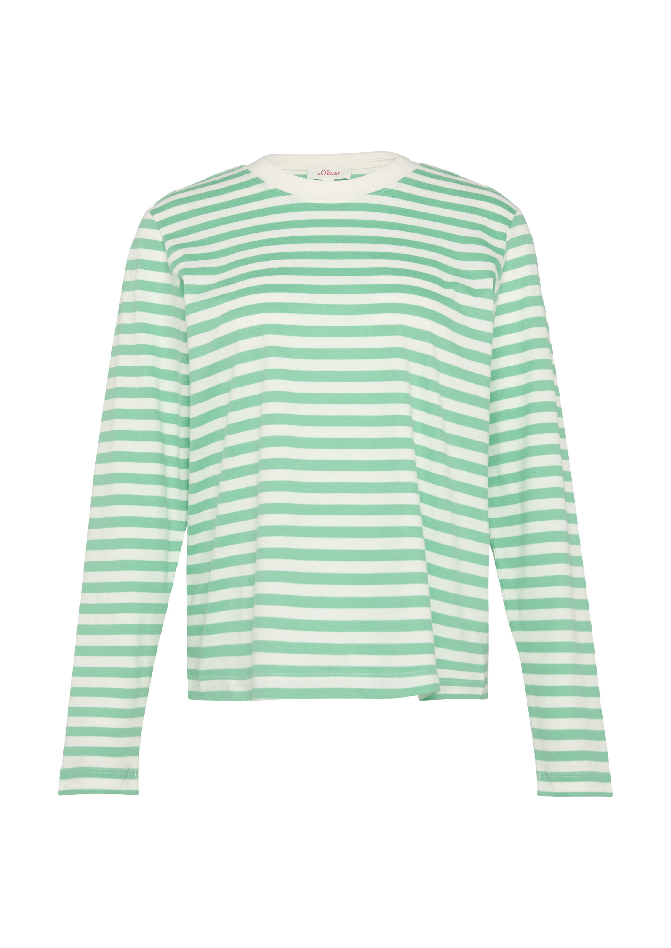 T-shirt s.Oliver en vert : devant