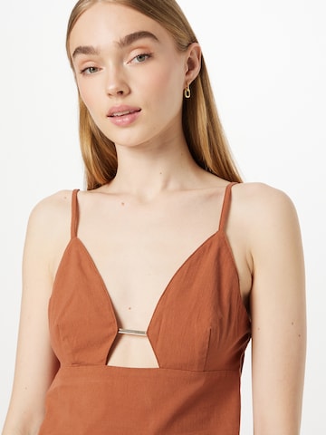 Abercrombie & Fitch Top in Brown