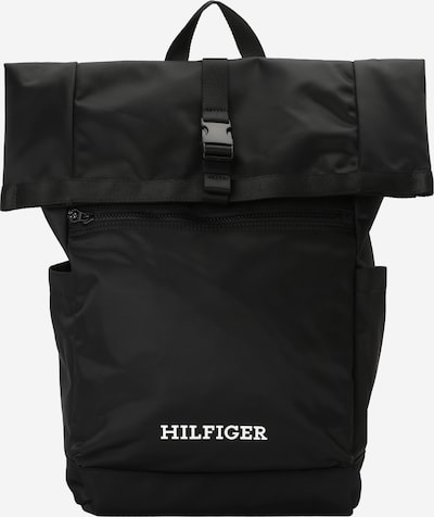 TOMMY HILFIGER Ryggsäck i svart / vit, Produktvy