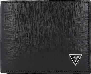 GUESS Wallet 'Certosa' in Black: front