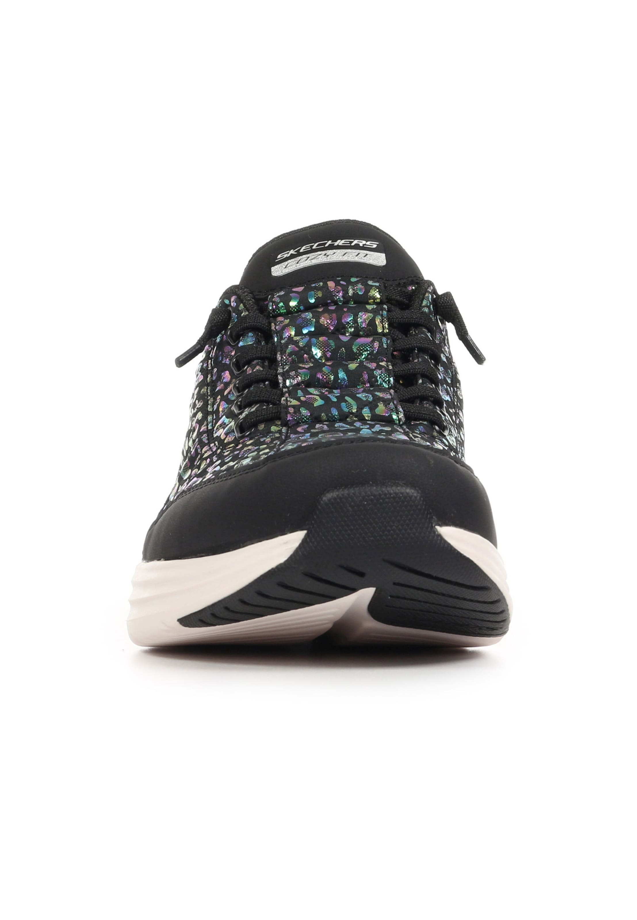 Sneaker bassa 'CONTOUR FOAM-RADIANT GLOW' di SKECHERS in nero