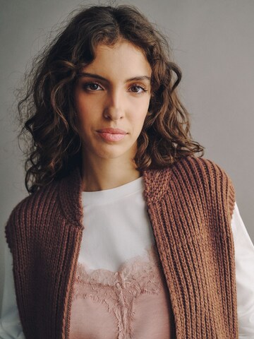 Gilet in maglia di Next in marrone