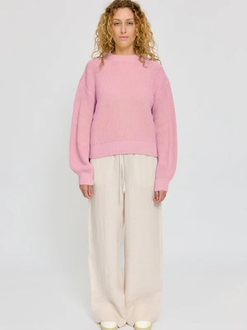 mazine Sweater 'Chunky' in Pink