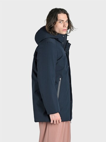 Canadian Classics Zimní parka ' PARKA CITY ' – modrá: boční strana
