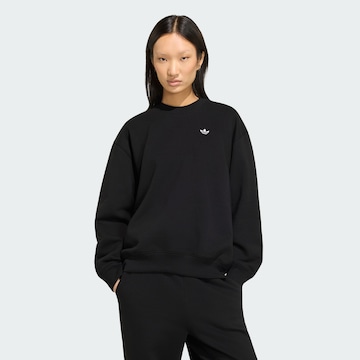 Felpa 'Essentials' di ADIDAS ORIGINALS in nero: frontale