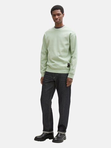 Sweat-shirt TOM TAILOR DENIM en vert