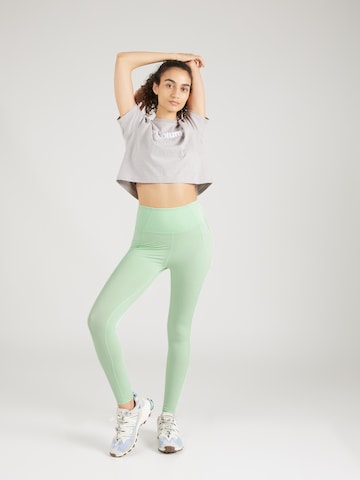 COLUMBIA Skinny Outdoorové kalhoty – zelená