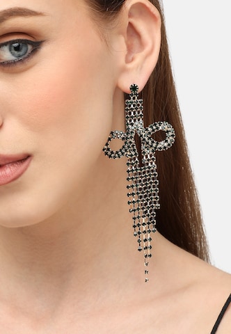 juoda SOHI Auskarai ' Dara ': priekis