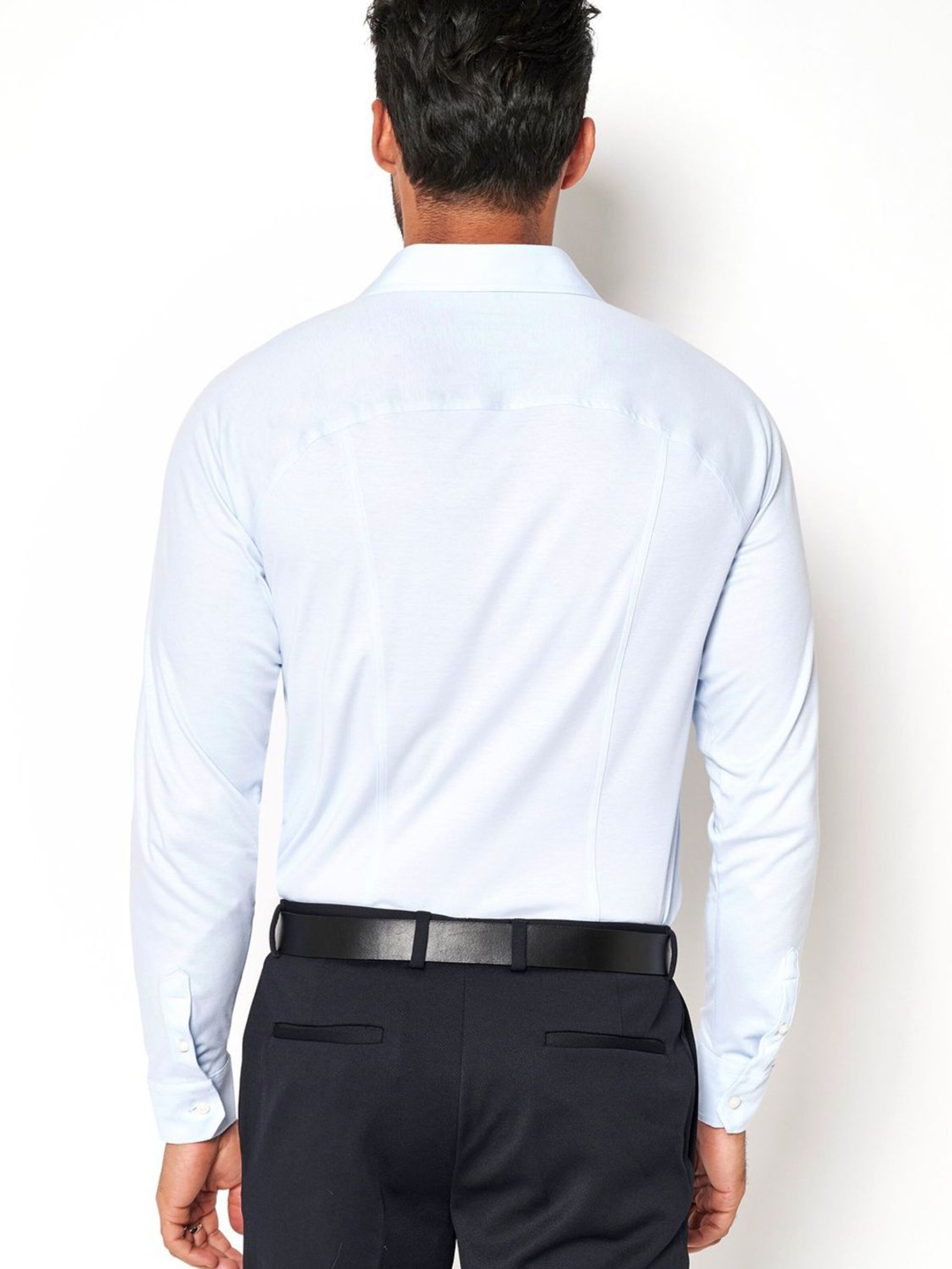 DESOTO Slim fit Button Up Shirt 'Kent' in Blue