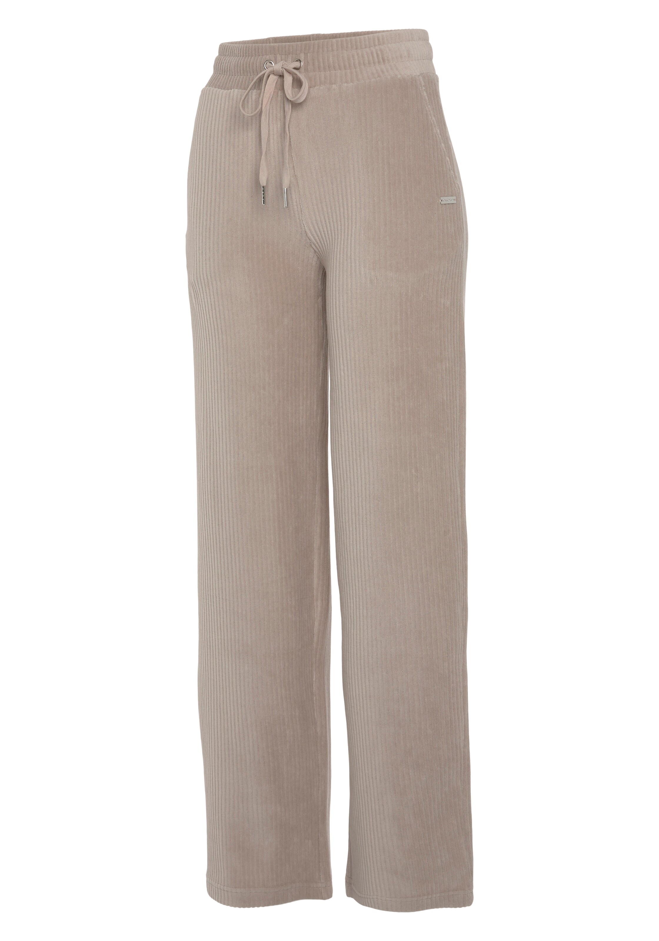 VIVANCE Loosefit Kalhoty – béžová