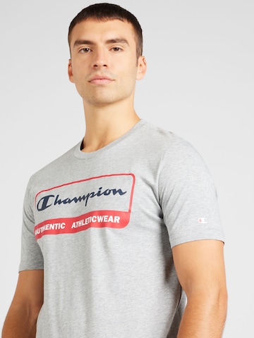 Champion Authentic Athletic Apparel Tričko – šedá