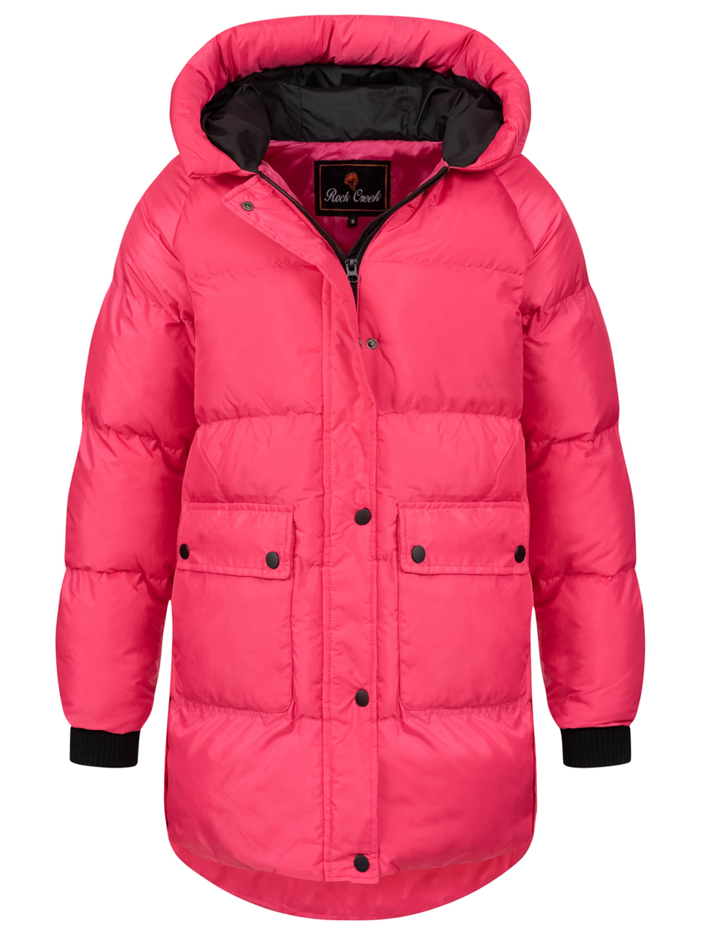 Rock Creek Winterjacke in Pink: Vorderseite
