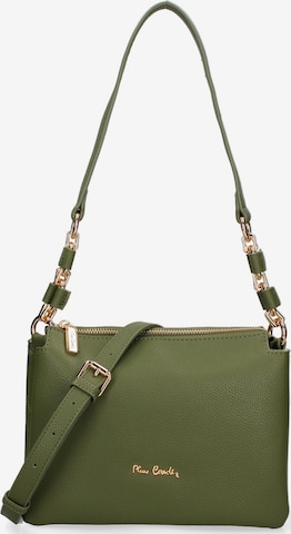 PIERRE CARDIN Shoulder Bag in Green: front