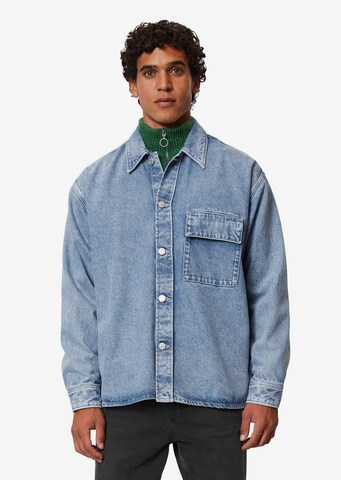 Marc O'Polo DENIM Comfort fit Button Up Shirt in Blue: front