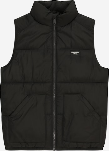 Abercrombie & Fitch Vest in Black: front