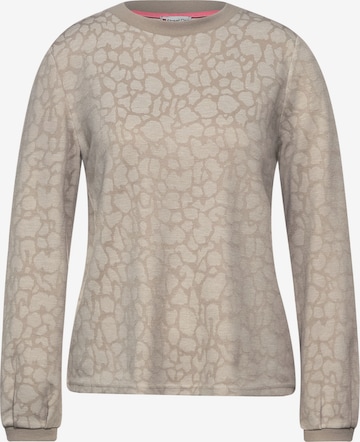 STREET ONE Shirt in Beige: predná strana