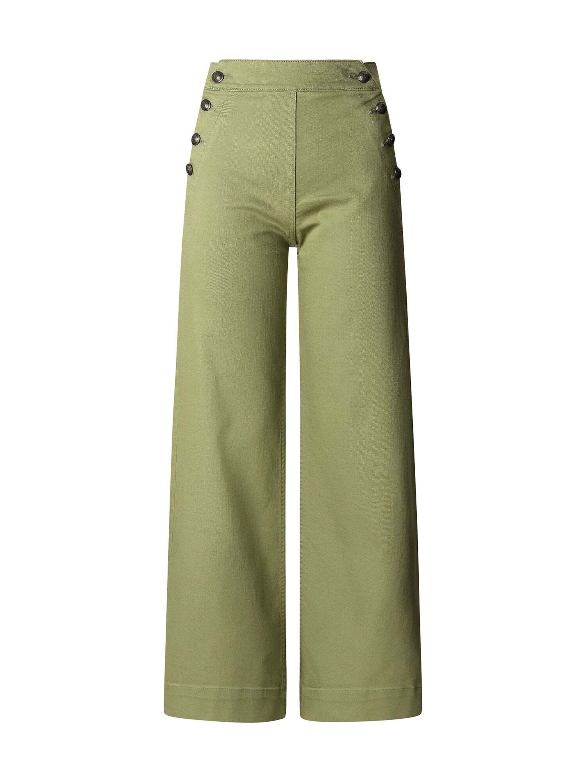 Pepe Jeans Regular Hose 'Fergy' in Grün: Vorderseite