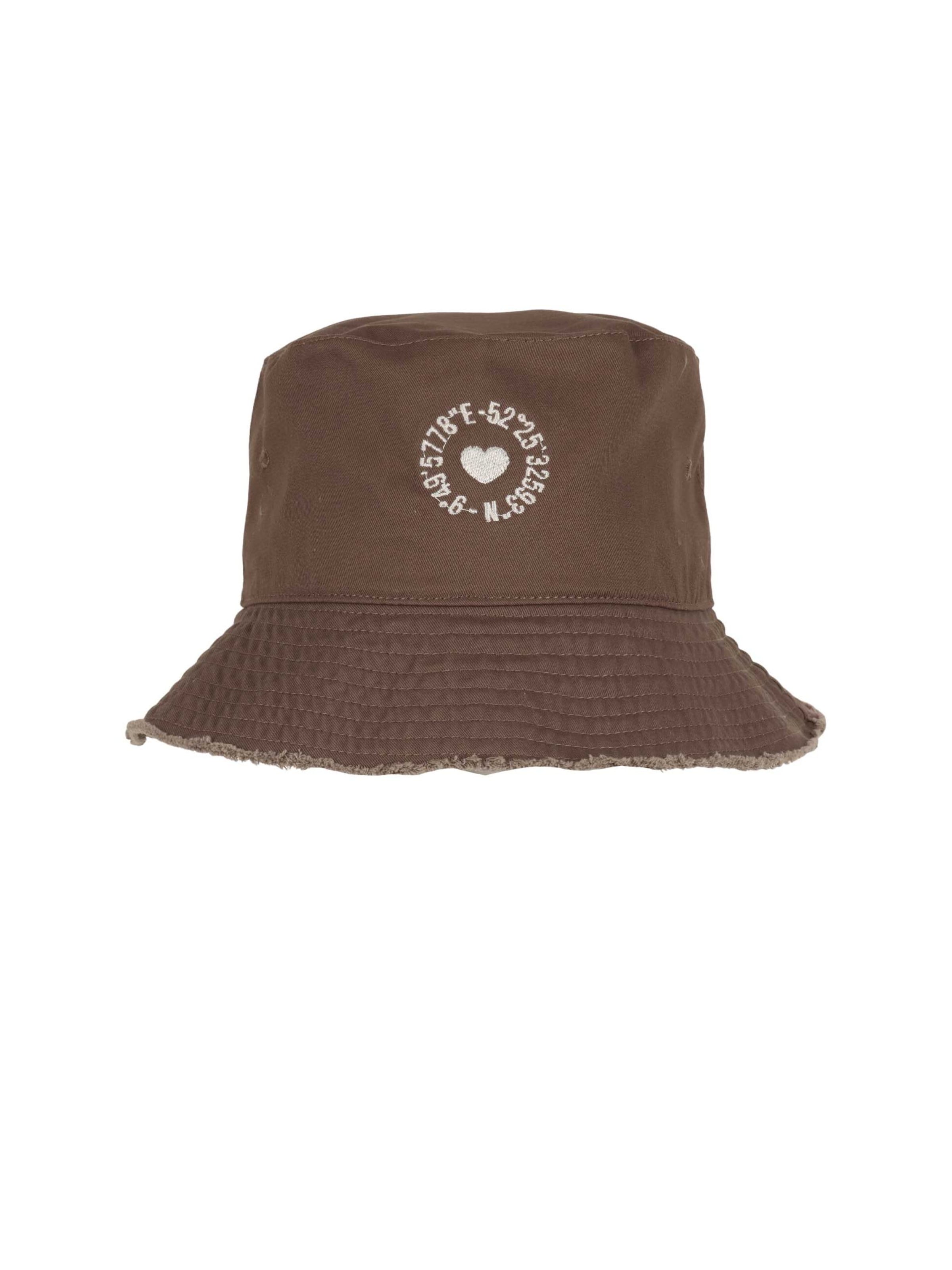 SAMAYA Hut `Grave` in Braun: Vorderseite