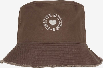 SAMAYA Hut `Grave` in Braun: Vorderseite