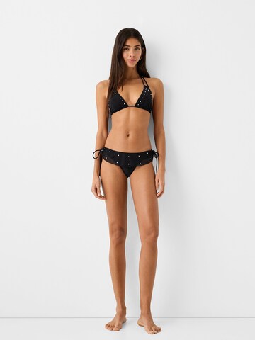 Bershka Bikinihose in Schwarz