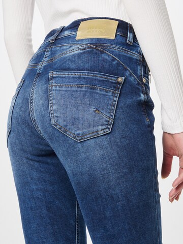 MAC Slimfit Jeans 'RICH' in Blau