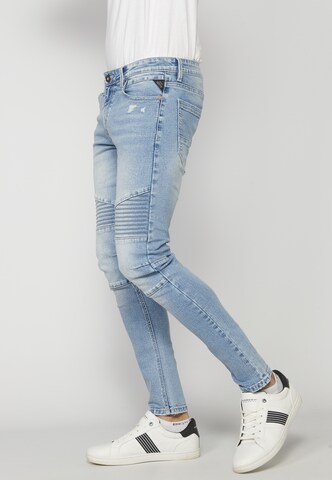 KOROSHI Skinny Jeans in Blau