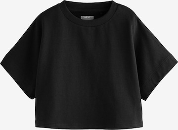 Next Shirt in Black: front