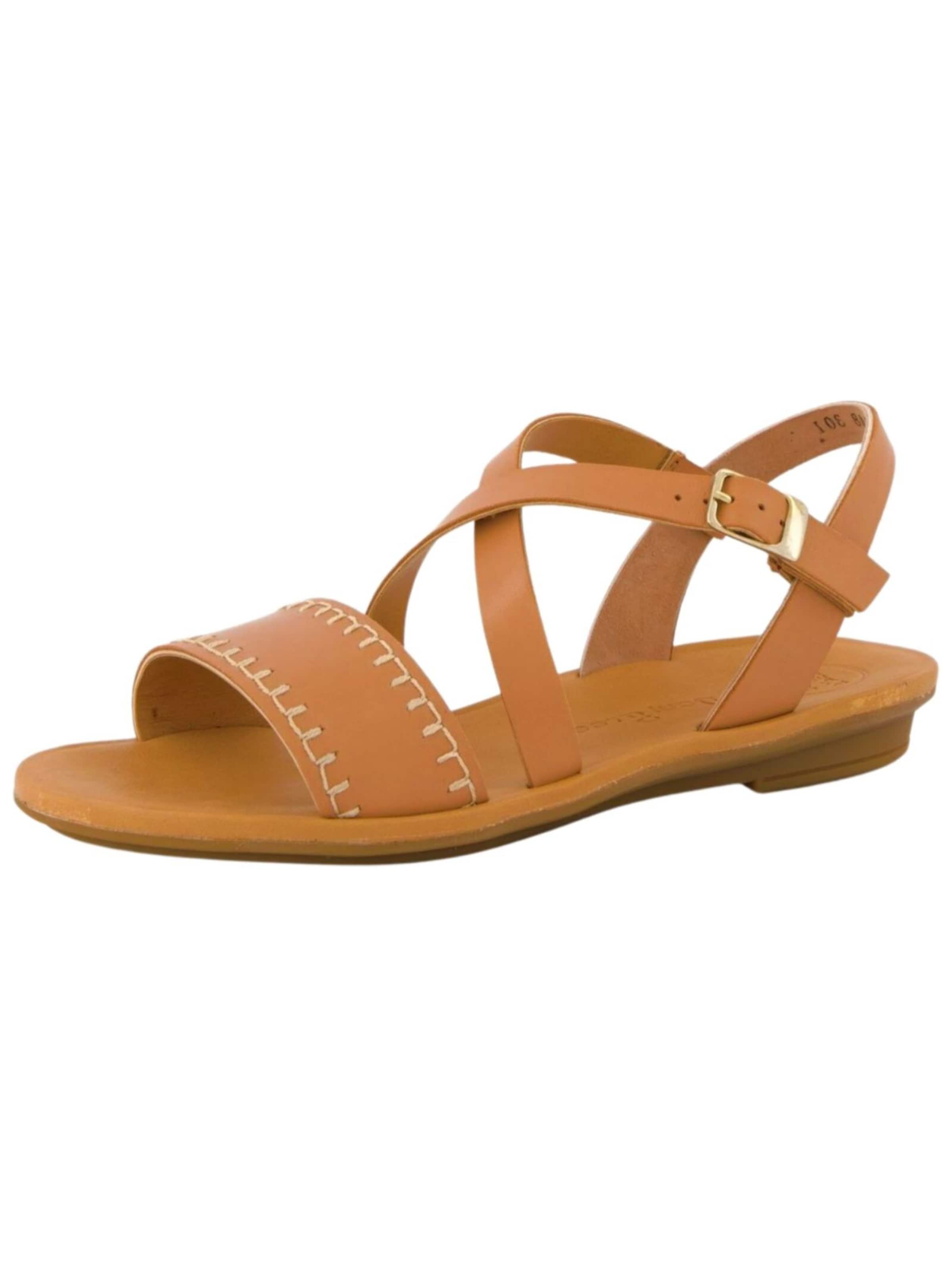 Sandalo con cinturino di Paul Green in marrone: frontale