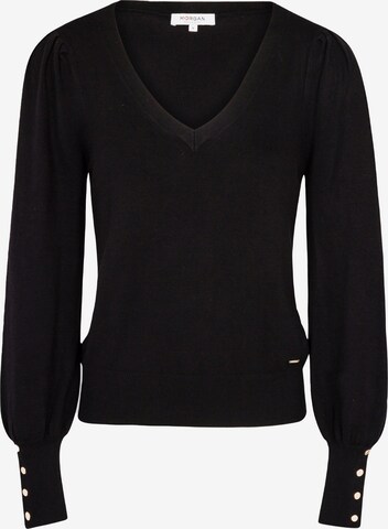 Pullover di Morgan in nero: frontale