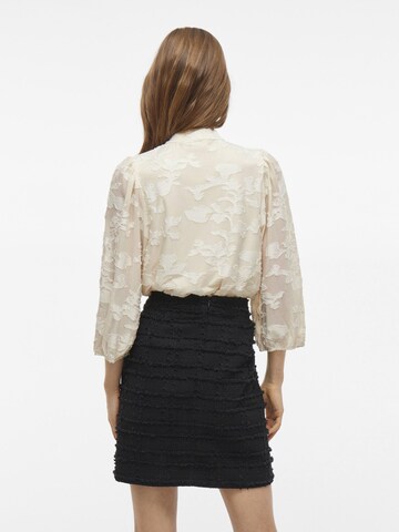 VILA Bluse i beige