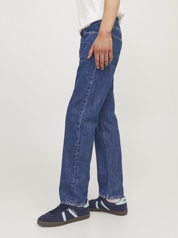 JACK & JONES Normalny krój Jeansy 'JJIChris JJOriginal' w kolorze niebieski