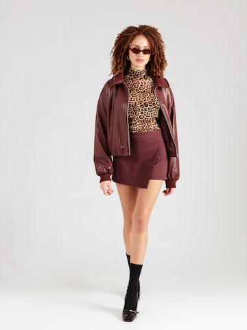 Lollys Laundry Tričko 'OrieLL' - Hnedá