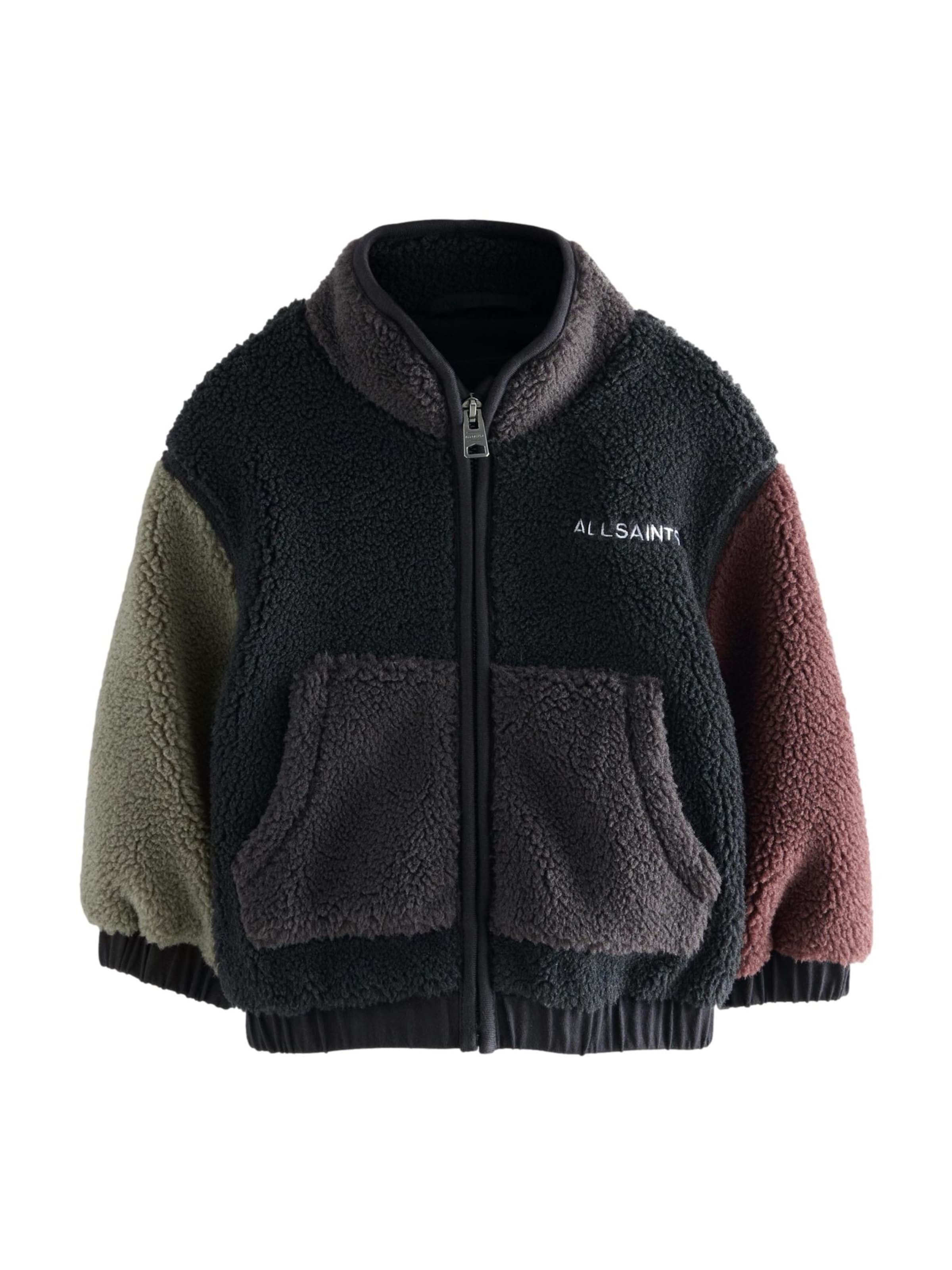 smALLSAINTS Поларено яке в черно: отпред