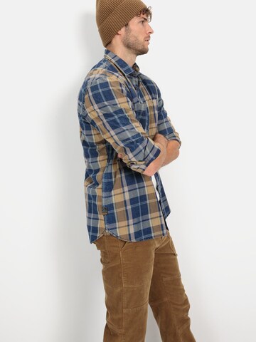 CAMEL ACTIVE Regular fit Overhemd in Blauw