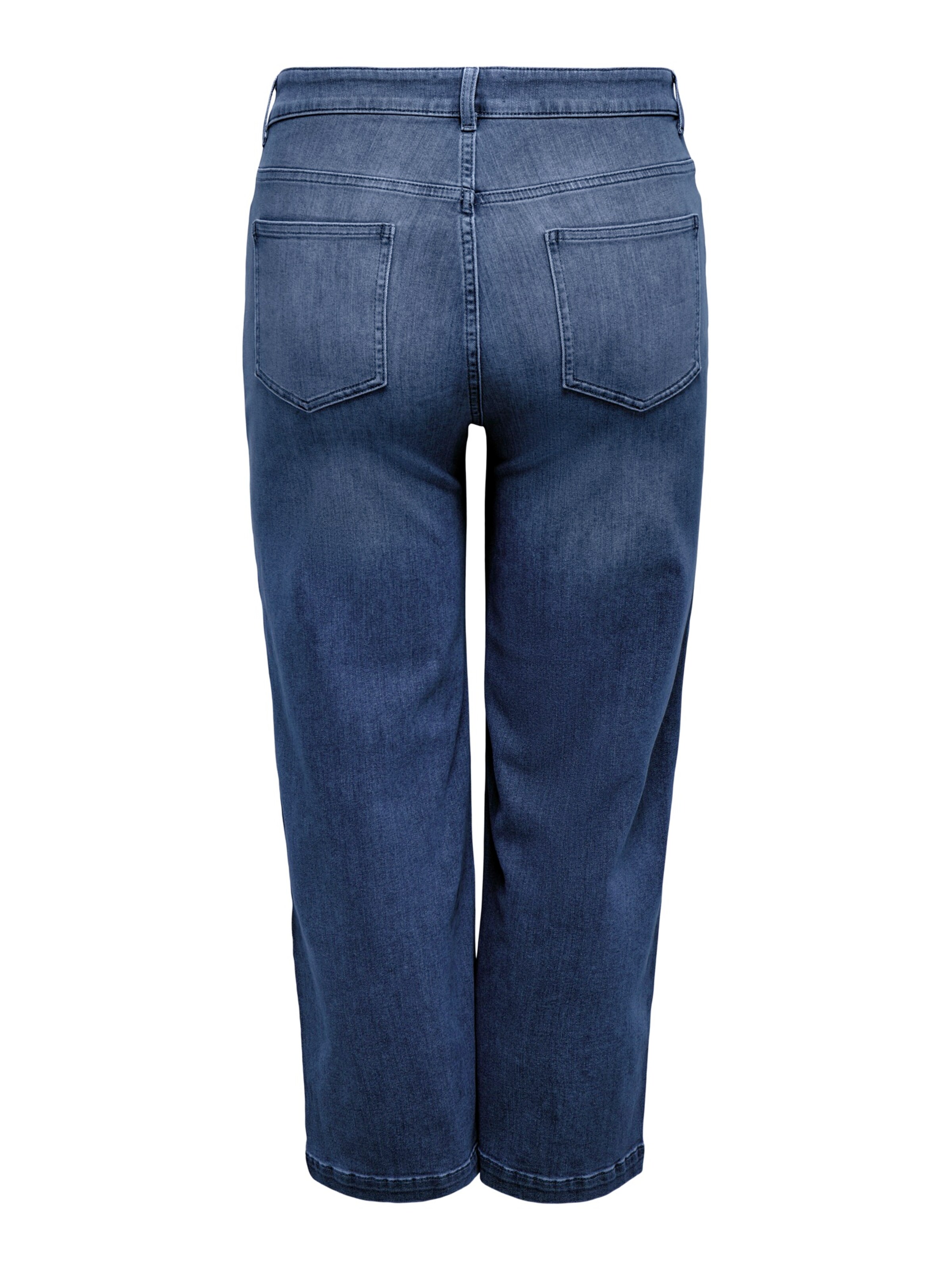 ONLY Carmakoma Laiad sääred Teksapüksid 'CARWILLY', värv sinine