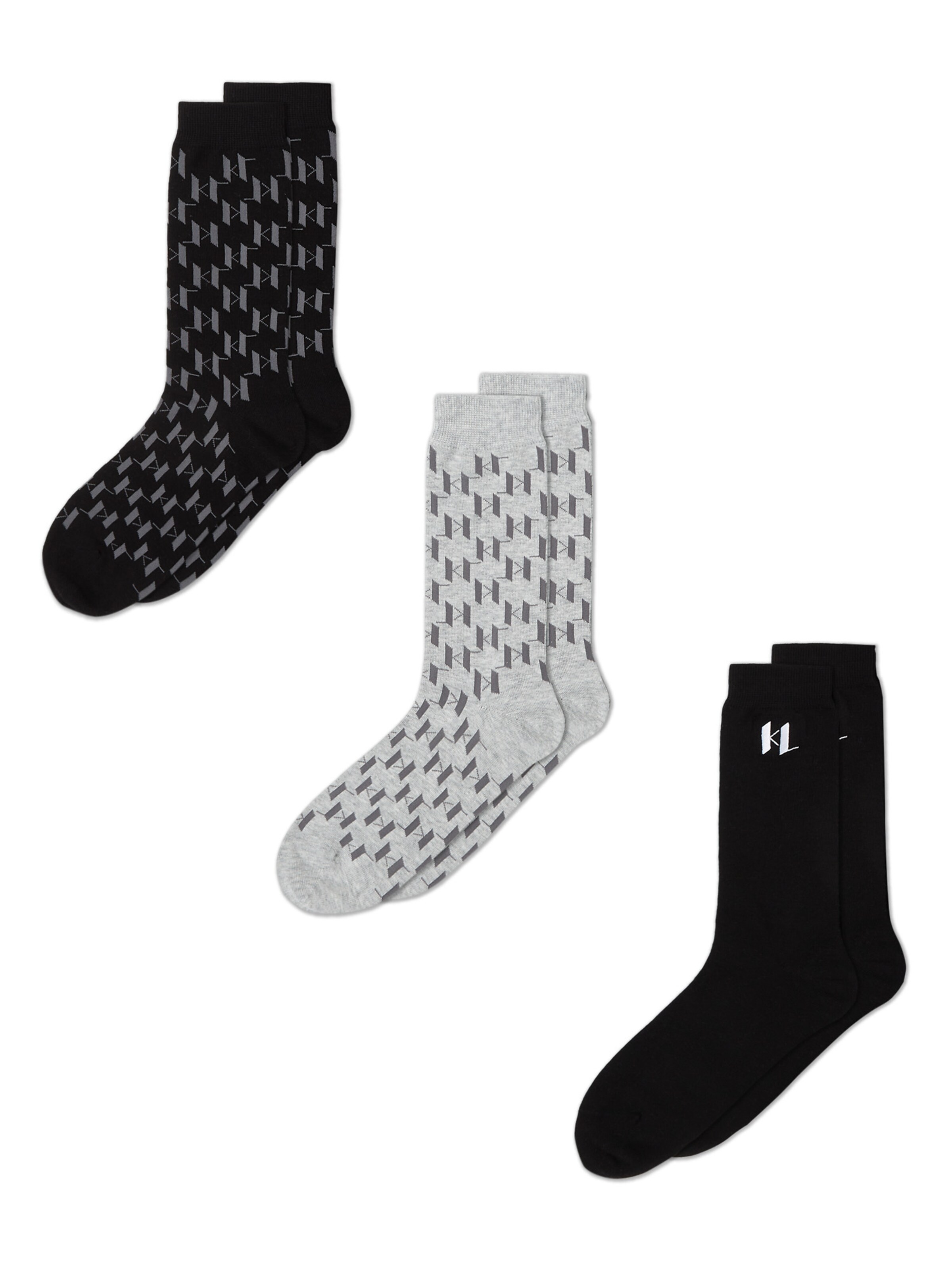 Chaussettes Karl Lagerfeld en mélange de couleurs