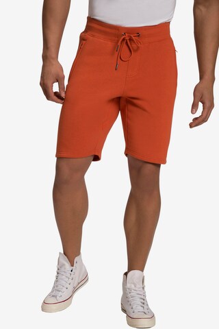 JP1880 Loose fit Pants in Orange: front