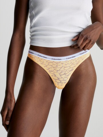 Calvin Klein Underwear Slip in Oranje: voorkant