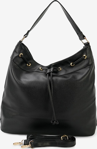 HARPA Handbag 'CLARA' in Black: front