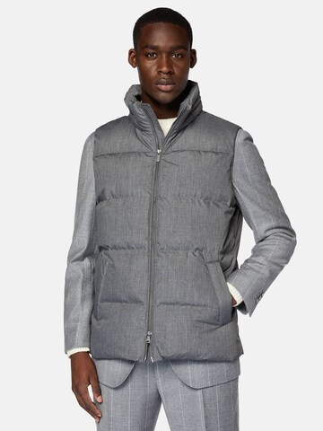 Boggi Milano Bodywarmer in Grijs: voorkant