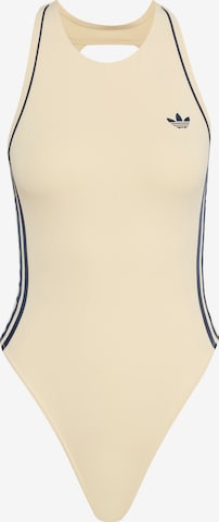 ADIDAS PERFORMANCE T-shirt Sports bodysuit in Yellow: front