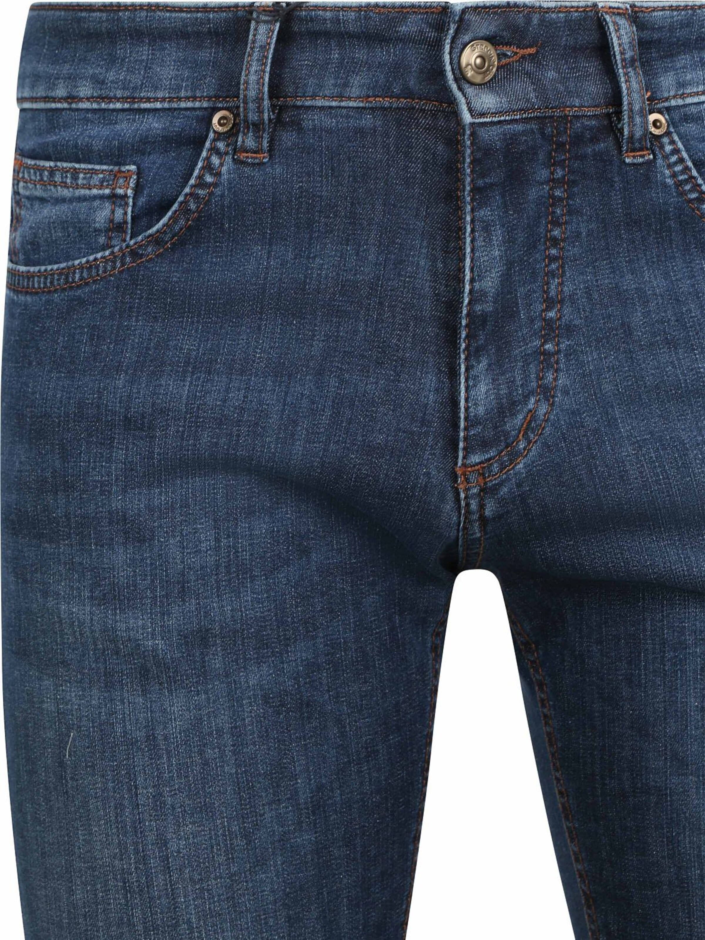 Coupe slim Jean Steppin' out en bleu