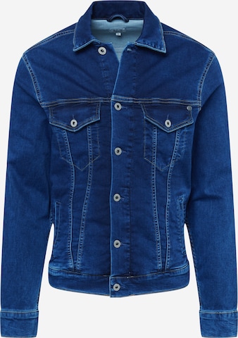 Pepe Jeans Φθινοπωρινό και ανοιξιάτικο μπουφάν 'PINNER' σε μπλε: μπροστά