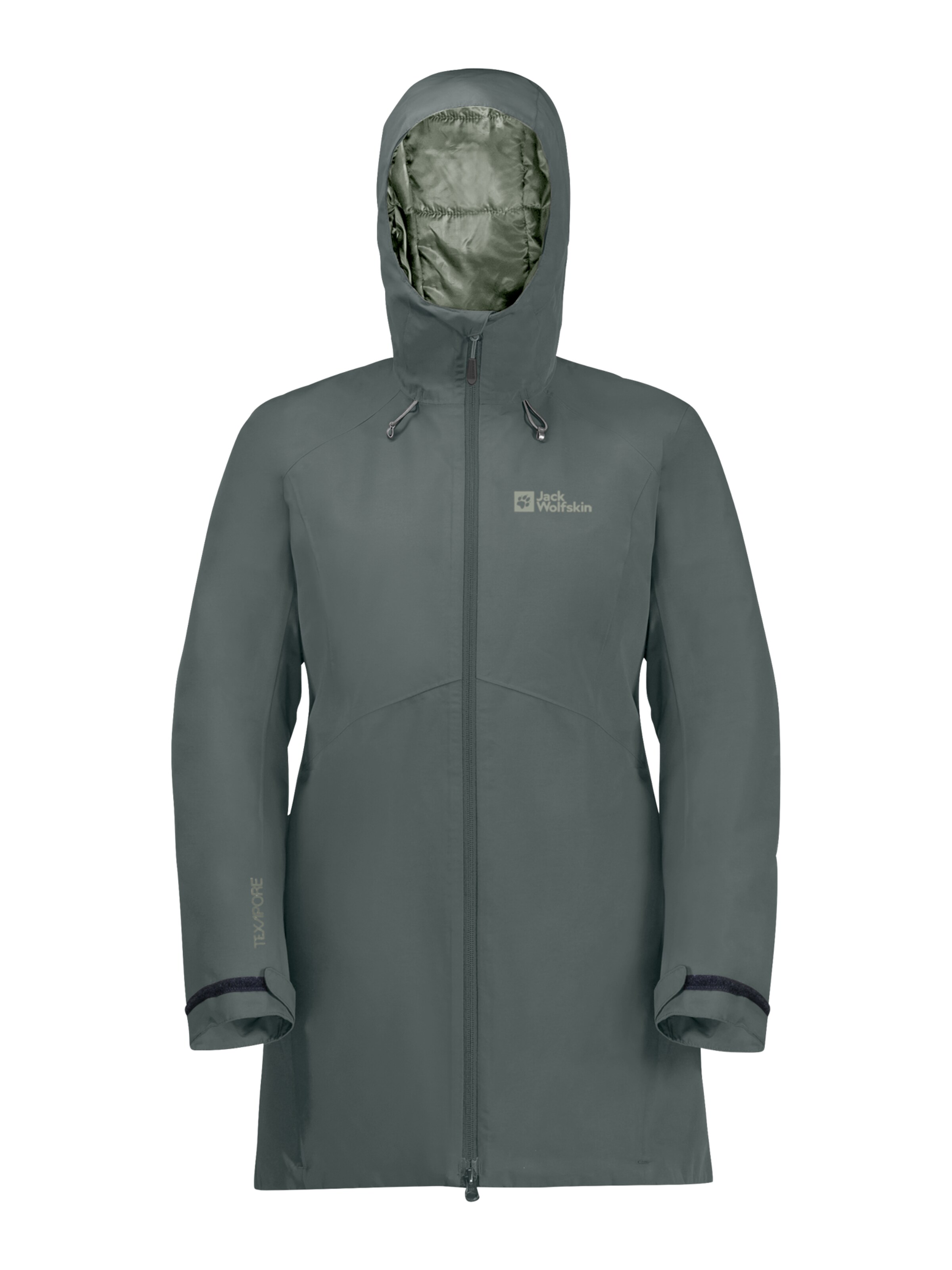 Veste outdoor 'HEIDELSTEIN' JACK WOLFSKIN en vert